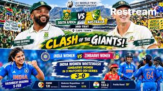 Haris Rauf REPRIMANDED! South Africa vs Australia, 3rd Test! Vaishnavi Sharma 5-fer vs ZIM W!