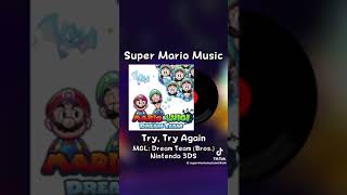 Super Mario Music - Try, Try Again! [M&L: Dream Team] (Bros.) Nintendo 3DS [Credit: @MARIOMUSIC!]