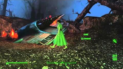 Fallout 4 UFO crash site