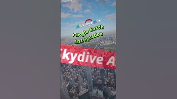 Skydive Sim Google Earth integration is now in beta. Skydive anywhere! #skydivesim #skydiving