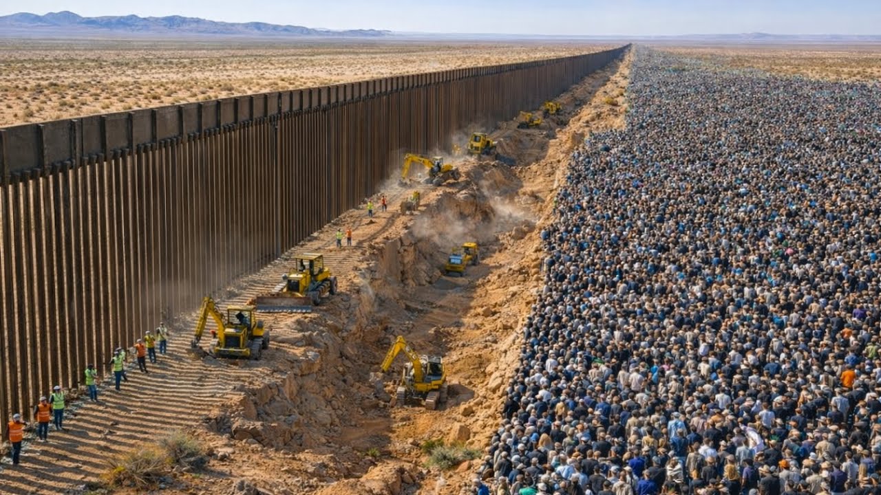 How America Built The Massive Wall in Southern Border To Stop Millions ...