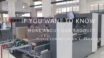 PCS series Automatic Corrugated box Folder Gluer Rolam