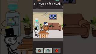 How To Escape From Jail | 4 Days Left Level 1 #shorts #gameplay #stickman screenshot 4