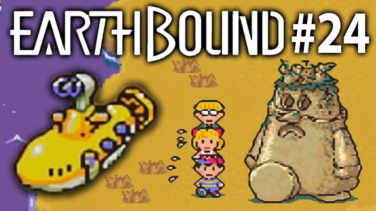 Lost Inside The Dungeon Man! Earthbound 24 YouTube
