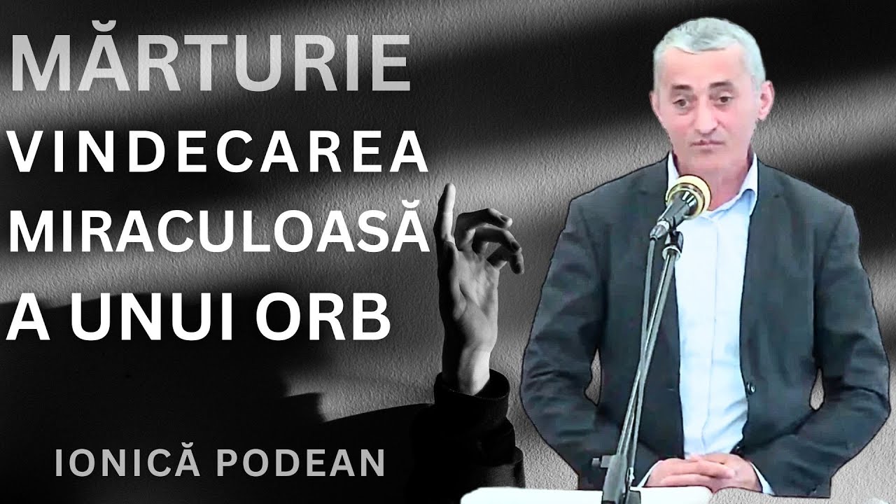 MARTURIE - VIDECAREA MIRACULOASA A UNUI ORB - IONICA PODEAN 2025