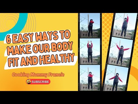 6 Easy ways of exercises to make our body fit and healthy #fitness # ...