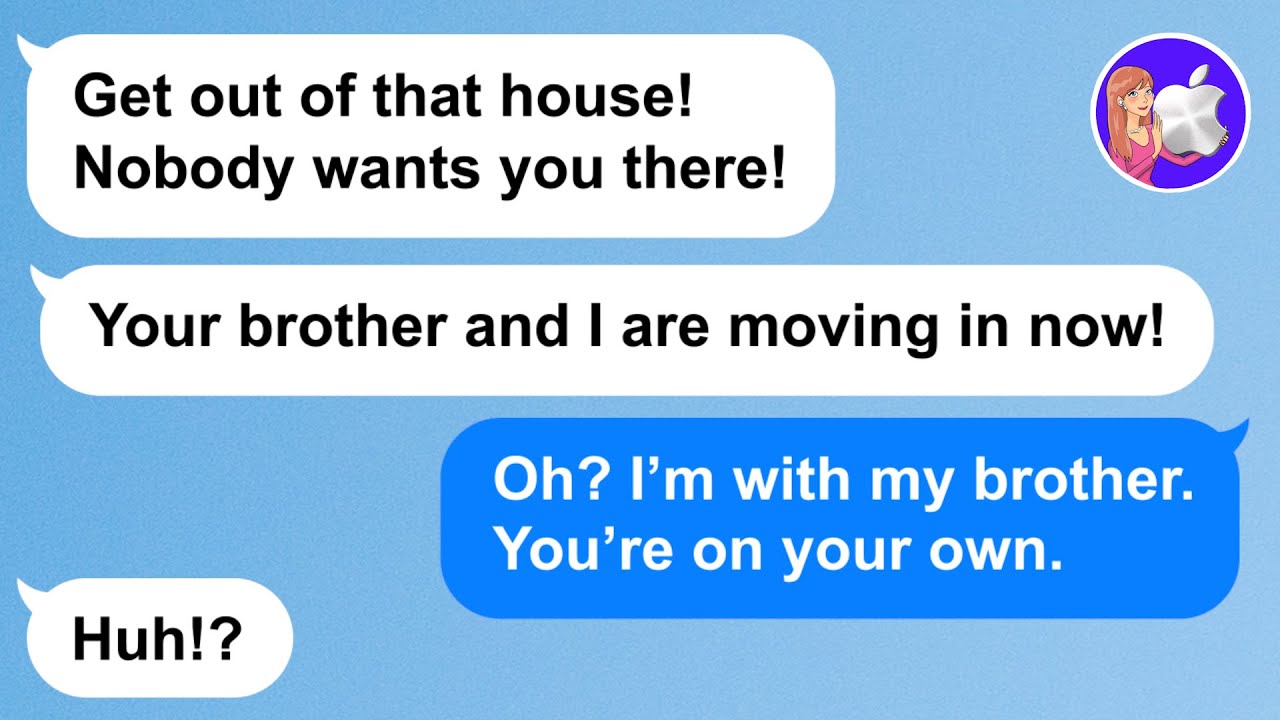 【Apple】My psycho future SIL convinces my parents to kick me out so she can live there instead!