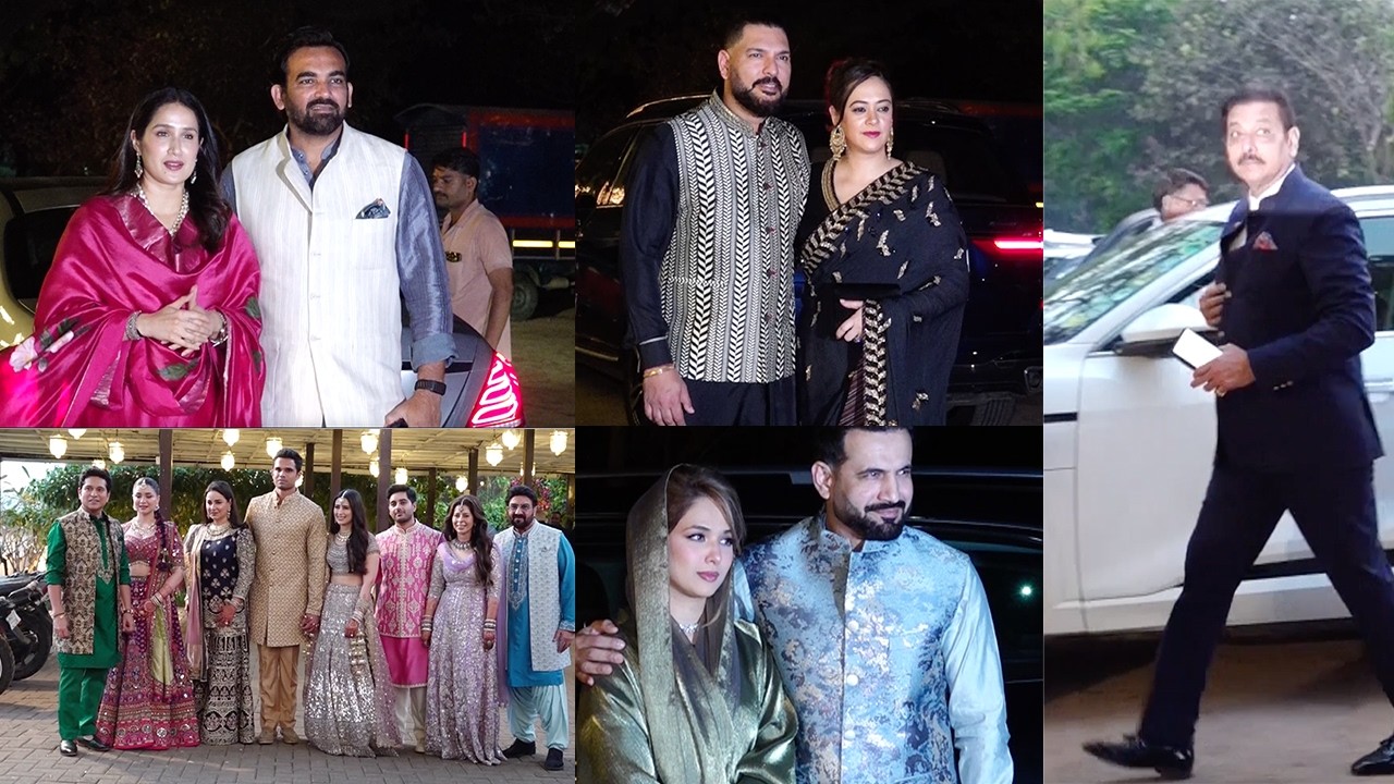 Arjun Tendulkar Mehandi Ceremony: Zaheer Khan, Yuvraj SIngh, Ravi Shastri, Irfan Pathan Reached