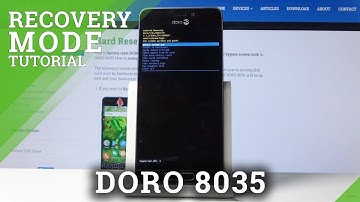 How to activate Recovery Mode in Doro 8035 – Troubleshooting Module