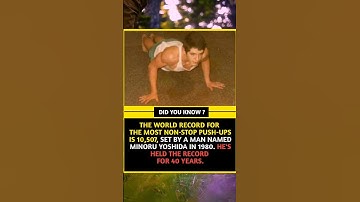 Unbelievable Feat! 💪Minoru Yoshida