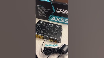 Car audio system tuning made simple with the Down4sound AX5S ⚡️🔊 #budget #dsp #digital #signal #bass