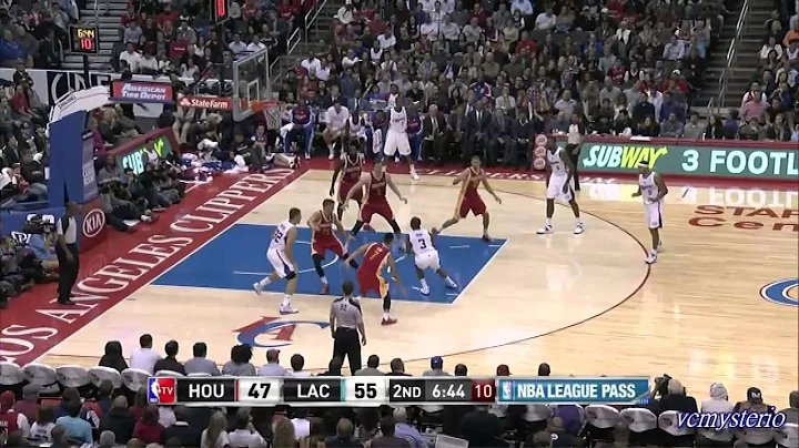Chris Paul 23pts-17ast vs Rockets (2013.11.04)