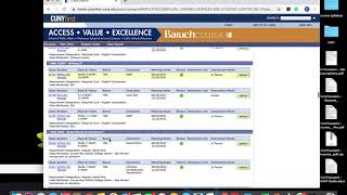 CUNYFirst - How to Register for class First Year Seminar