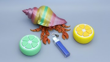3D Hangouts – Lemon Keypad, NeoTrinkey and Hermit Crab