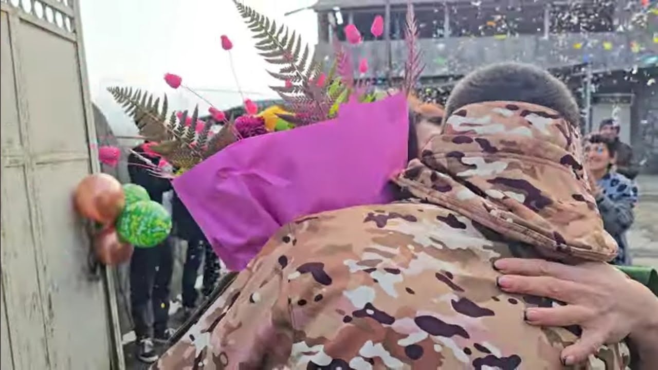 Այ այսպես է լինում զինվորի վերադարձը հայրական օջախ 2 տարի անց