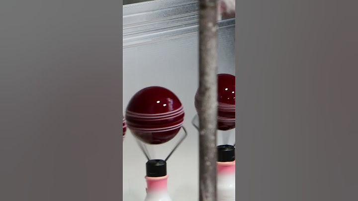 Kookaburra Cricket Balls Made in 60 Seconds | Kookaburra Cricket
