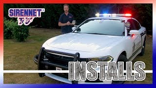 2019 Dodge Charger with a Havis K9 Transportation System