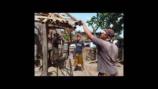 Renovasi Berugaq dirumah Adat (pengetahuan tradisional)