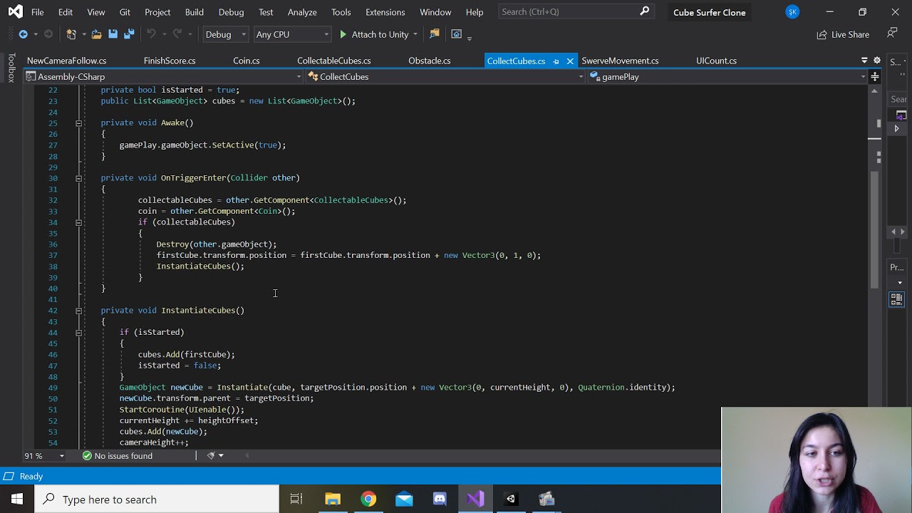 Cube Surfer Clone | Unity Game Development