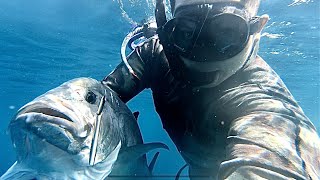 ANOTHER GREAT DAY !!|| SPEARFISHING GIANT TREVALLY|| SPEARFISHING SOUTHERN LEYTE PHILIPPINES