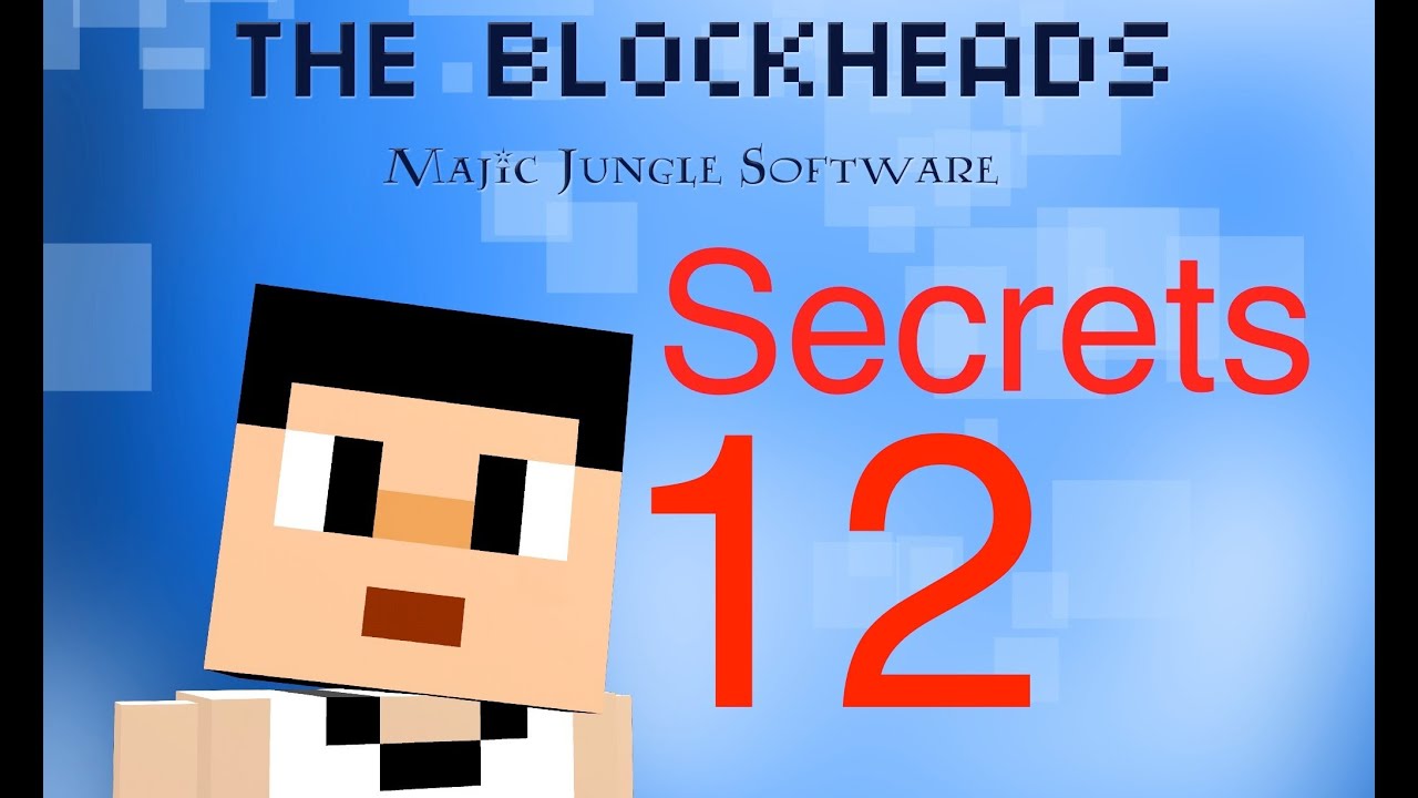 The Blockheads - Secrets 12 (Flying Boat, Infinite Water Generator ...