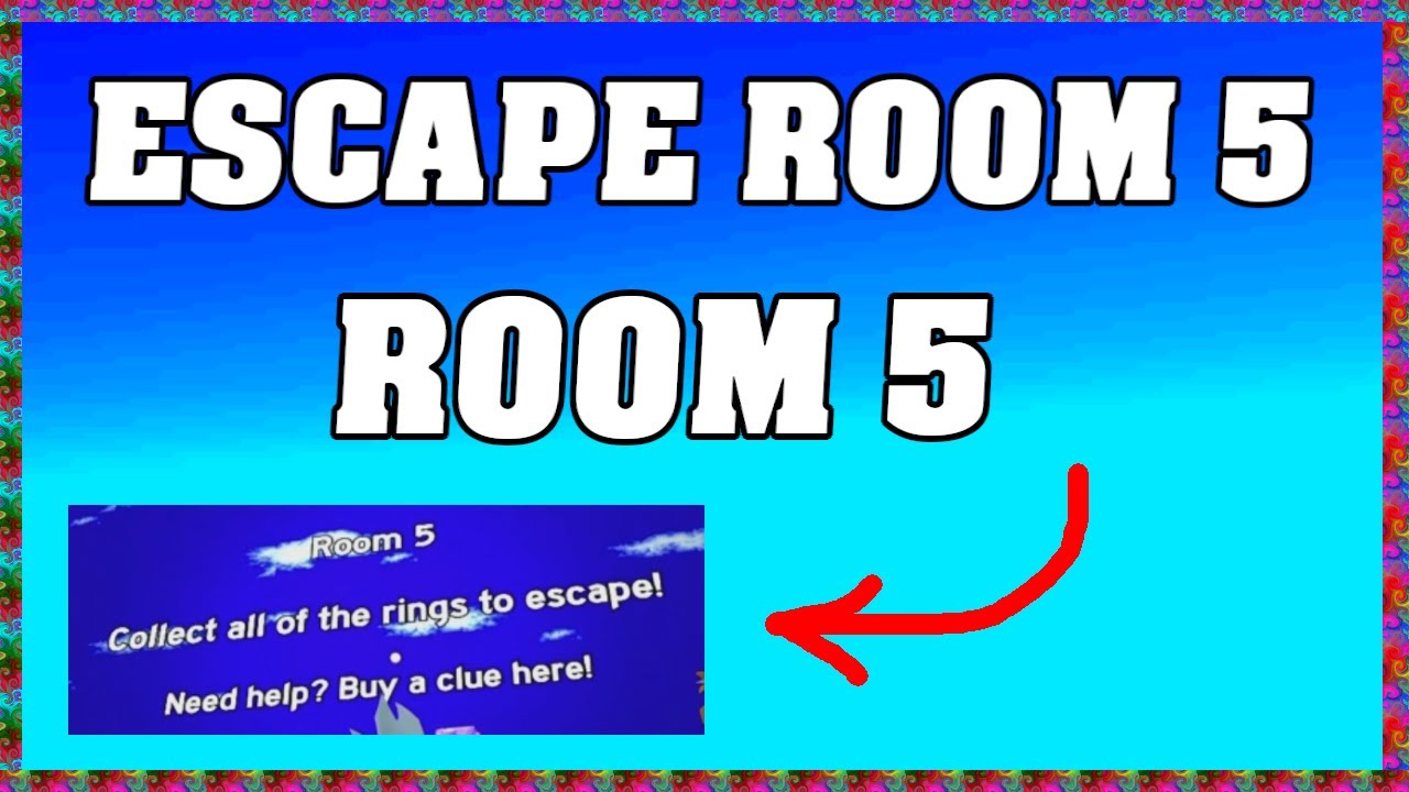 ROOM 5 in Roblox ESCAPE ROOM 5 🌟