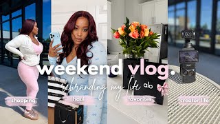 rebranding my life ♡ | weekend with me, sephora, ulta + amazon haul