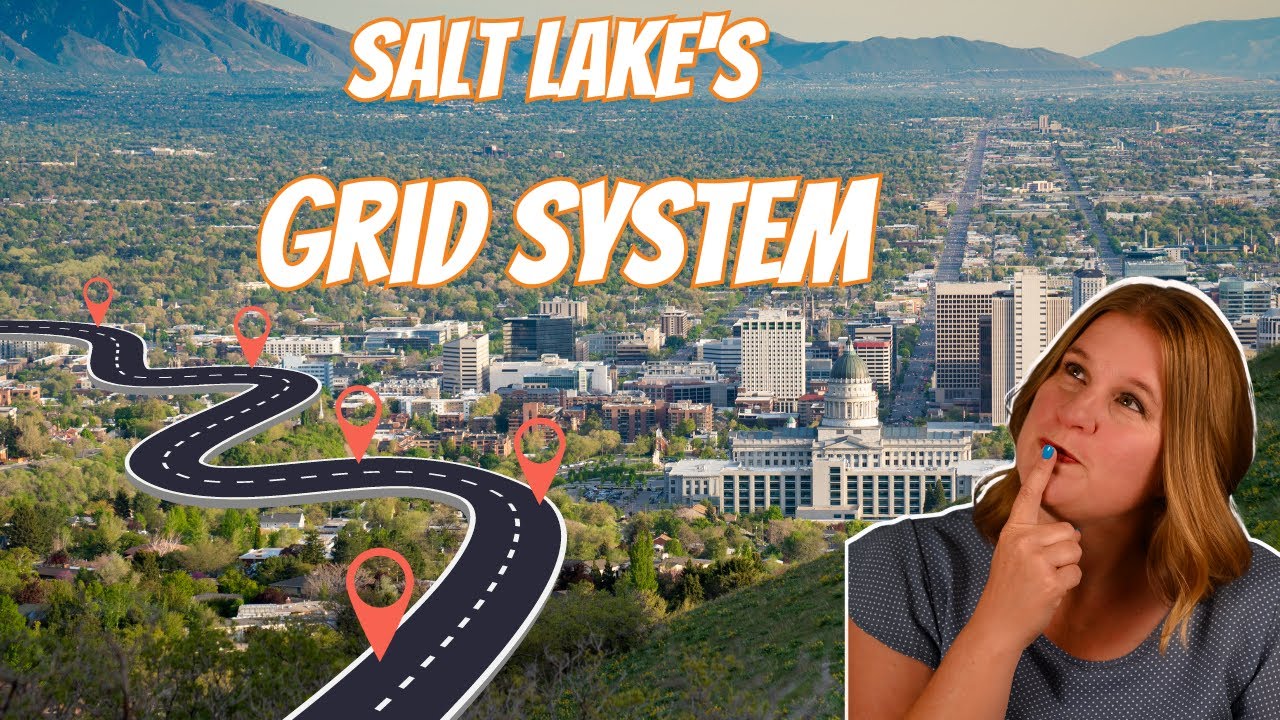 How The Salt Lake Grid System Works - Living in Utah - YouTube