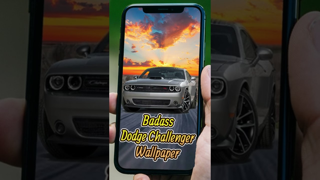 Dodge Challenger iPhone and Android Phone Wallpaper