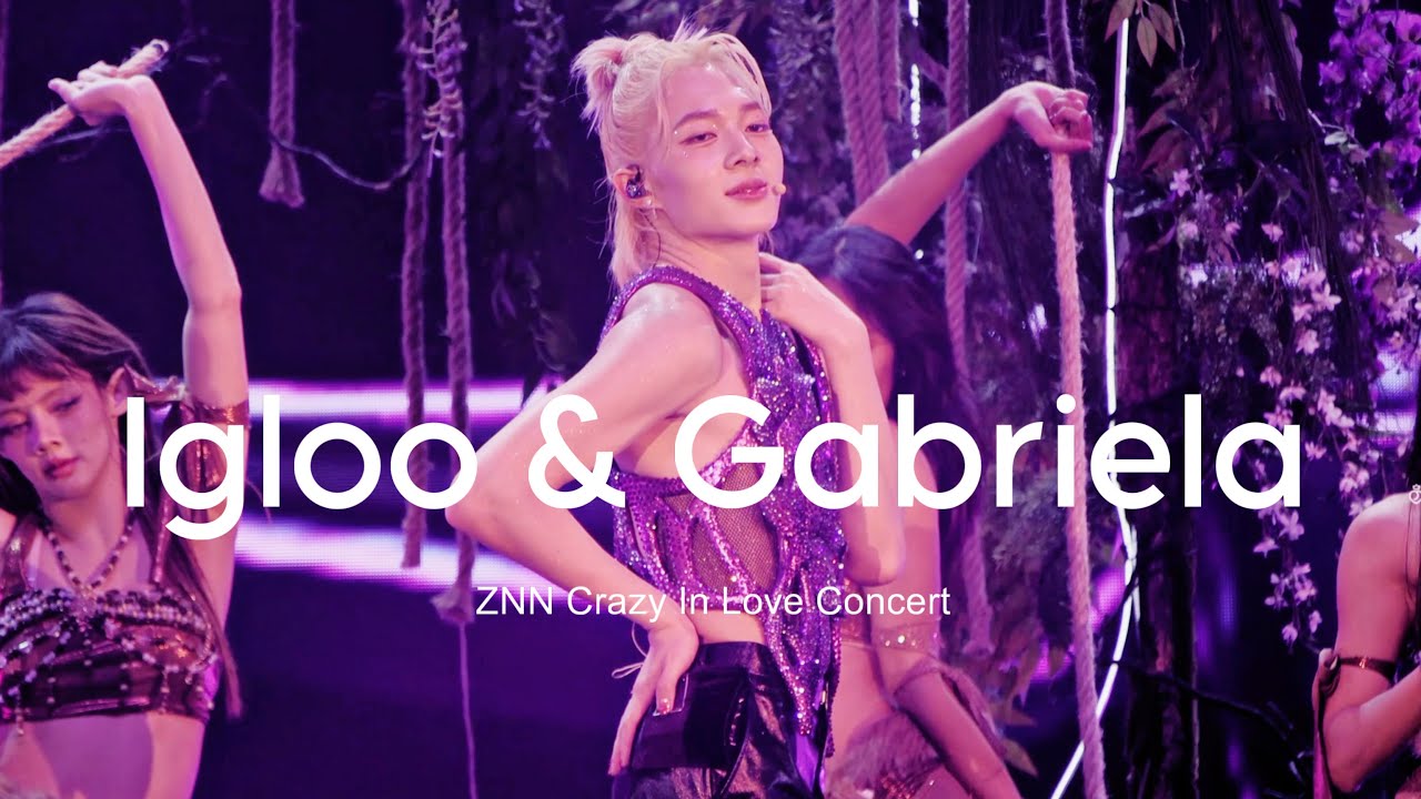 251025 [4K] ZEENUNEW CRAZY IN LOVE CONCERT - Igloo & Gabriela