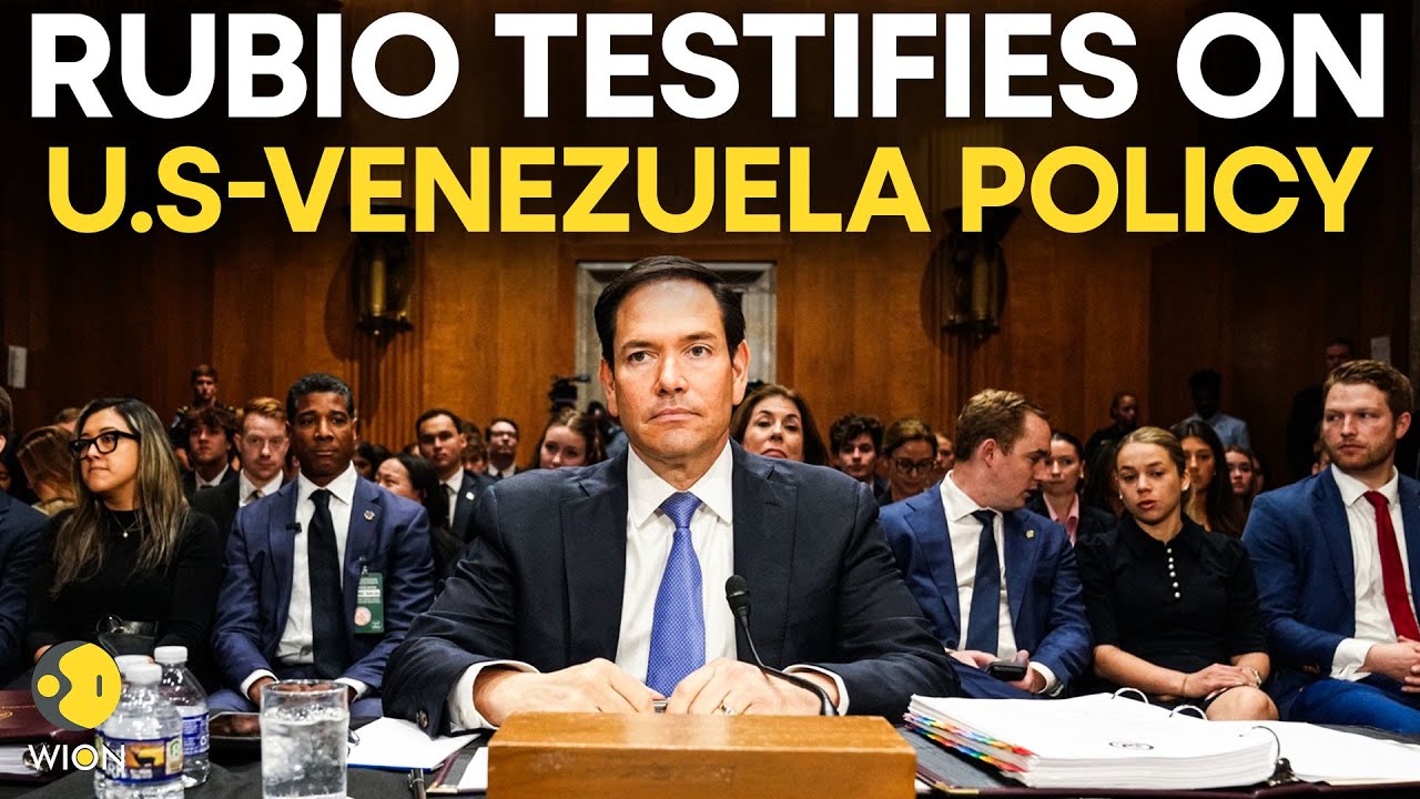 US-Venezuela LIVE: US Secretary Of State Marco Rubio Testifies On US ...