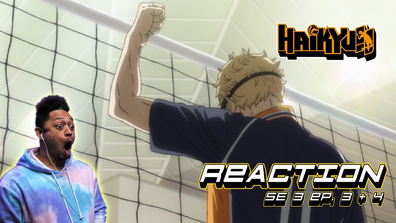 Karasuno vs Shiratorizawa! Haikyuu Season 3 Episode 1 & 2 REACTION 