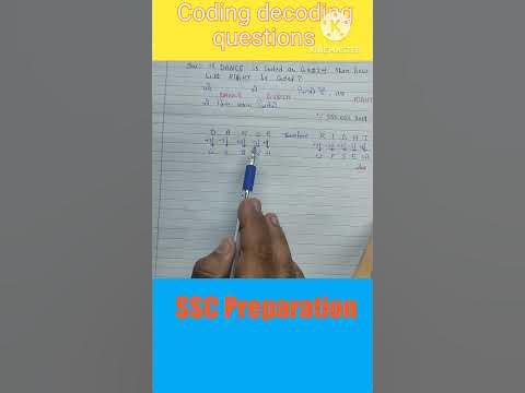 coding decoding previous year question SSC CGL || coding decoding ...