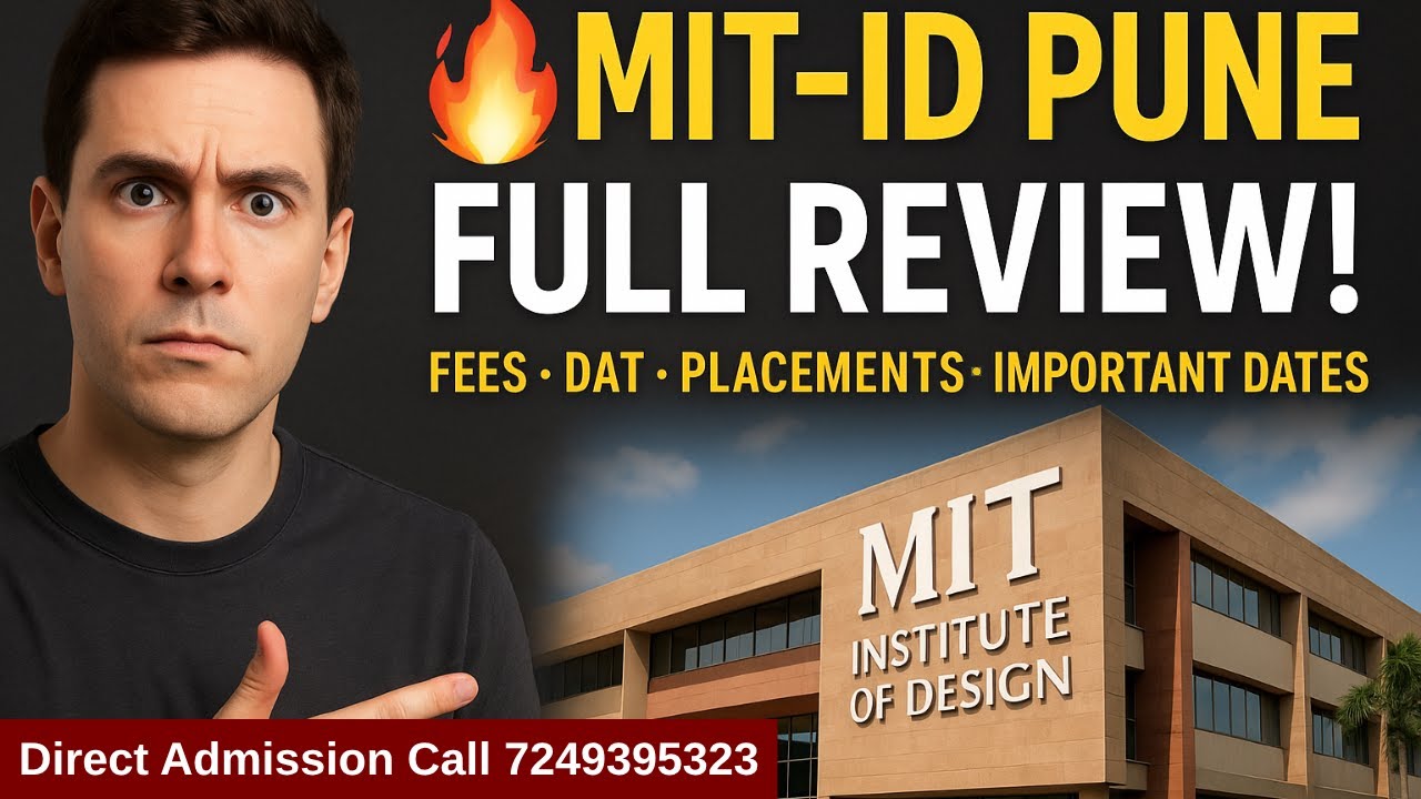MIT-ID Pune Review 2026 | Courses, Fees, Admission, Exam Pattern & Placements Explained