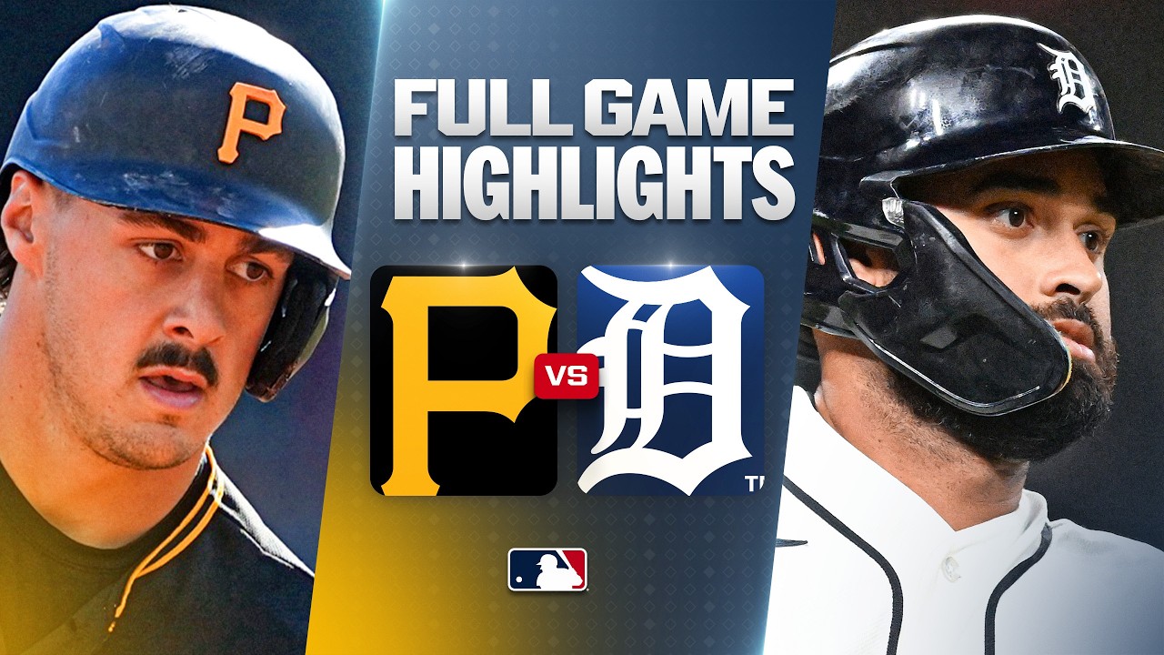 [MLB] 피츠버그 파이리츠 4 : 2 디트로이트 타이거스 경기 결과·하이라이트