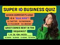15 . Super 10 Business Quiz Challenge 🏆 | Are You Smarter Than an MBA? (Episode- 15)
