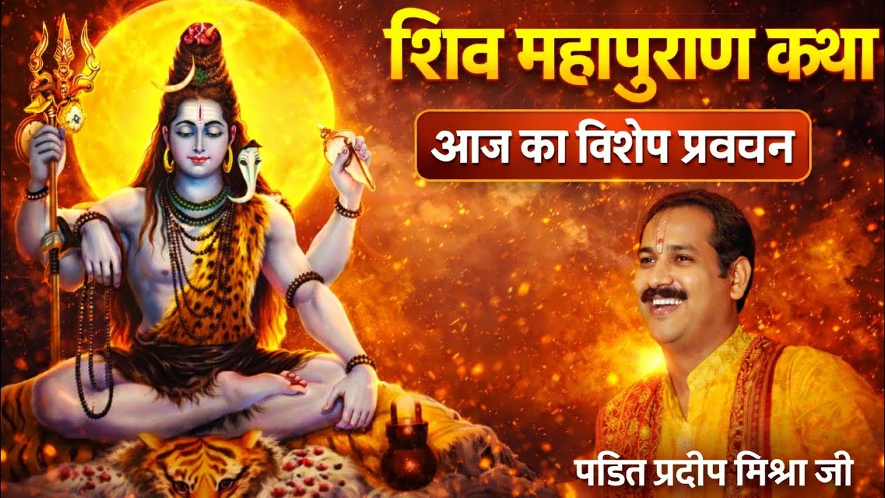 Pradeep Mishra Ji | Shiv Mahapuran Katha | प्रदीप मिश्रा जी की दिव्य ...