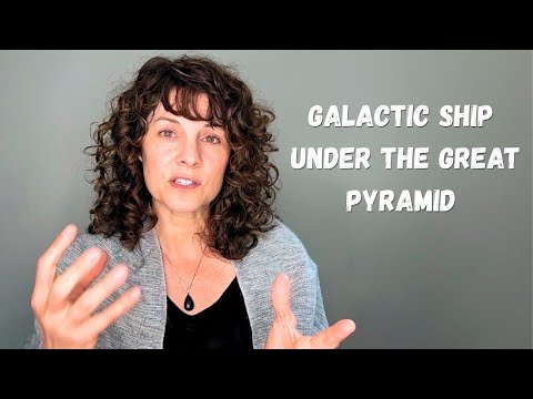 Under the Great Pyramid | Communication Grid is now open | Galactic Ship Technology |