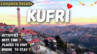 Kufri Tour Plan | Kufri Shimla | Kufri Adventure Park | Himalayan Nature Park | Kufri Vlog #kufri screenshot 4
