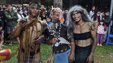 Mừng NhàRrông làng Leng xã Tơ Tung huyện KBang | DI SẢN VĂN HÓA