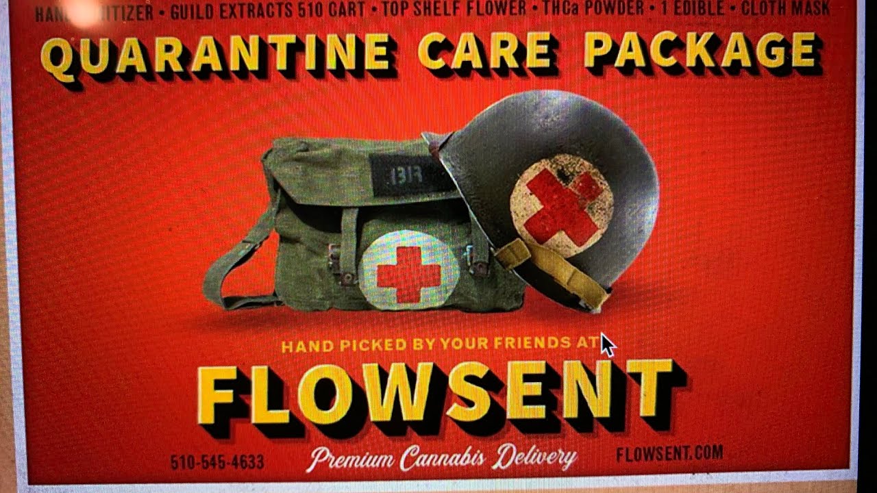 Oakland Cannabis Delivery: Flowsent Has Quarantine Care Package For ...