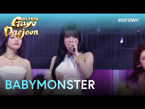 BABYMONSTER We Go Up 2025 SBS Gayo Daejeon KOCOWA