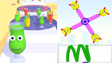 Draw To Smash Vs Juice Run| All Levels| New apk update