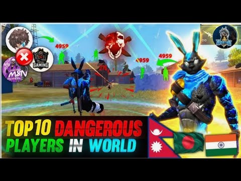 world dangerous free fire player