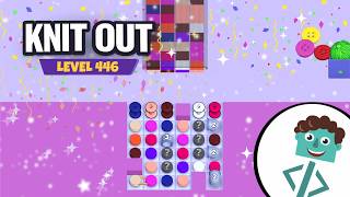 Knit Out Level 446 | Walkthrough | No Boosters