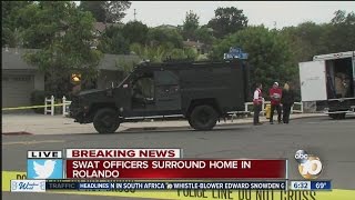 SWAT standoff at Rolando home ends without arrest