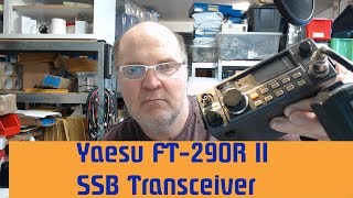 YAESU FT-290R II 144MHz PORTABLE SSB TRANSCEIVER - YouTube