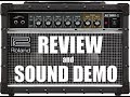 Guitar tone  roland jc22  review  sound demo