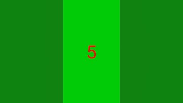 green screen timer ⏳⌛ countdown 5sec video V1 #greenscreen #short #shorts