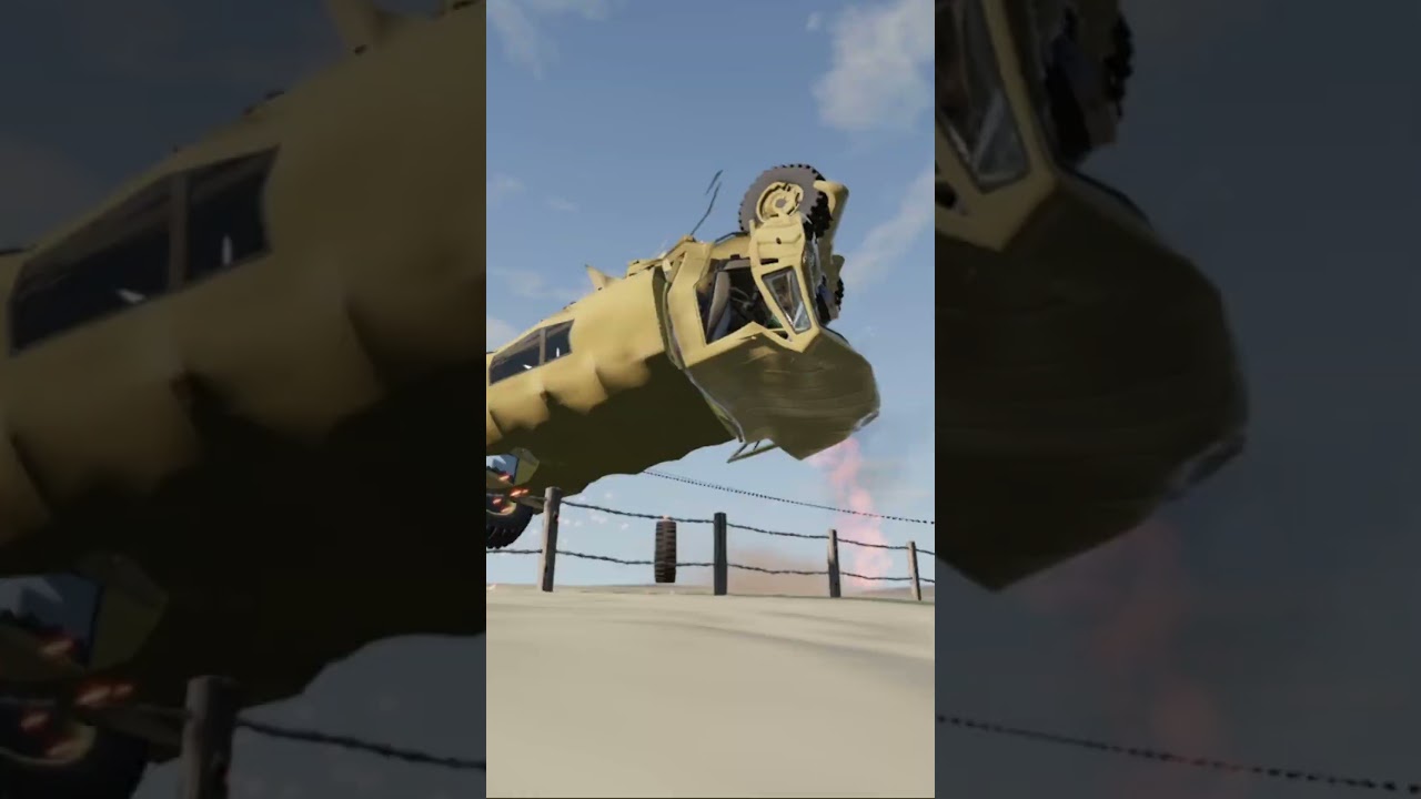 GIANT CANON VS CARS |